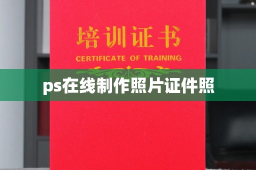 全国ps在线制作照片证件照