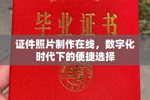 全国证件照片制作在线，数字化时代下的便捷选择