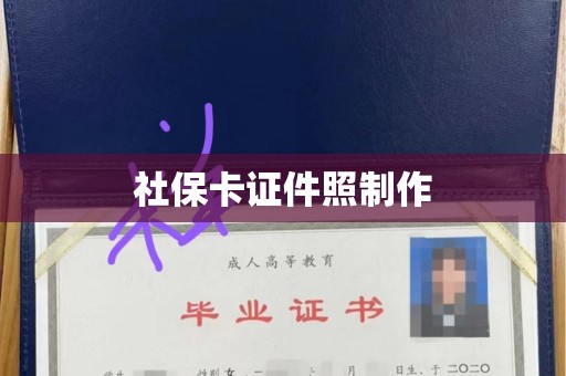 全国社保卡证件照制作