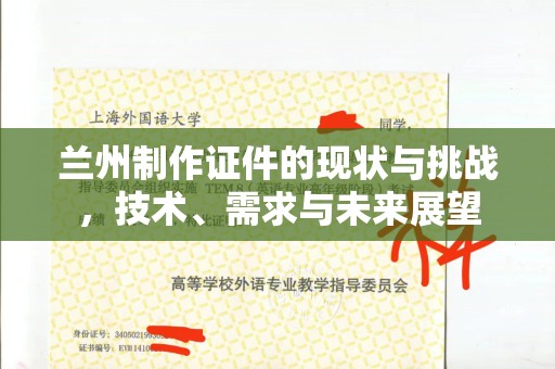 全国兰州制作证件的现状与挑战，技术、需求与未来展望